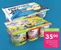 Save Parmalat Smooth Dairy Snack/ Kids Dairy Snack offer