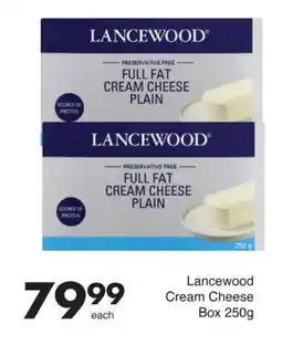 Save Lancewood Cream Cheese Box offer