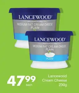 Save Lancewood Cream Cheese offer