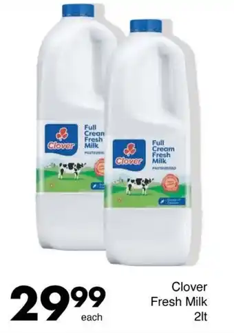 Save Clover Fresh Milk offer
