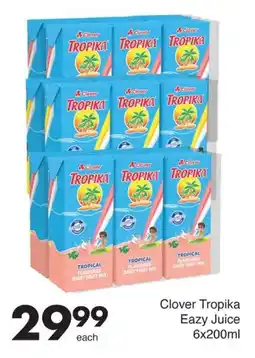 Save Clover Tropika Eazy Juice offer