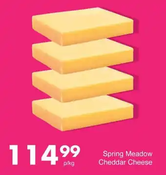 Save Spring Meadow Cheddar Cheese offer