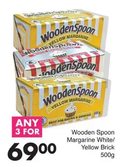 Save Wooden Spoon Margarine White/ Yellow Brick offer