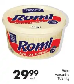 Save Romi Margarine Tub offer