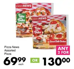 Save Pizza News Assorted Pizza offer