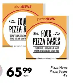 Save Pizza News Pizza Bases offer