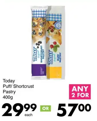 Save Today Puff/ Shortcrust Pastry offer