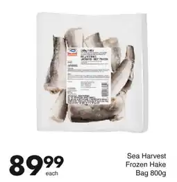 Save Sea Harvest Frozen Hake Bag offer