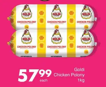 Save Goldi Chicken Polony offer