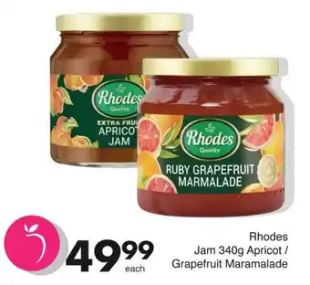 Save Rhodes Jam Apricot/ Grapefruit Maramalade offer