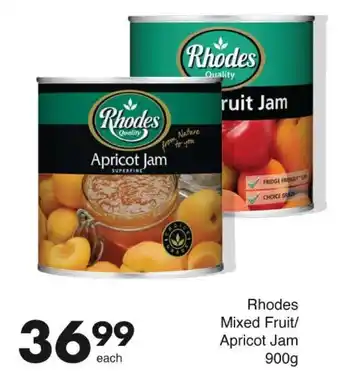Save Rhodes Mixed Fruit/ Apricot Jam offer