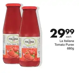 Save La Italiana Tomato Puree offer