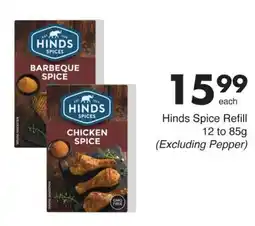 Save Hinds Spice Refill offer