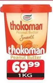 Supa Store THOKOMAN Peanut Butter Smooth offer