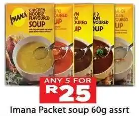 Supa Store Imana Packet soup 60g assrt offer