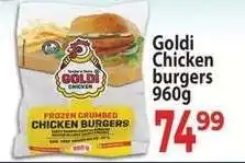 Supa Store GOLDI Chicken burgers 960g offer