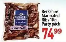 Supa Store Berkshire Marinated Ribs 1Kg Party pack offer