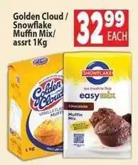 Supa Store Golden Cloud/Snowflake Muffin Mix offer