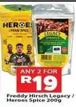 Supa Store Freddy Hirsch Legacy / Heroes spice 200g offer