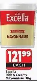 Supa Store Excella Rich & Creamy Mayonnaise 3Kg offer