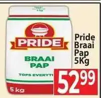 Supa Store Pride Braai Pap 5Kg offer