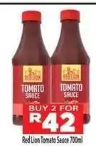 Supa Store Red Lion Tomato Sauce 700ml offer