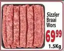 Supa Store Sizzler Braai Wors offer