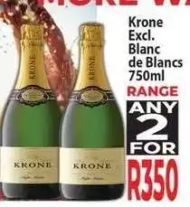 Supa Store Krone Excl. Blanc de Blancs 750ml offer