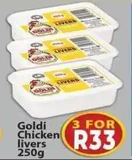Supa Store Goldi Chicken livers 250g offer