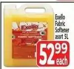 Supa Store Exello Fabric Softener assrt 5L offer