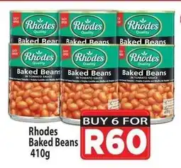 Supa Store Rhodes Baked Beans 410g offer