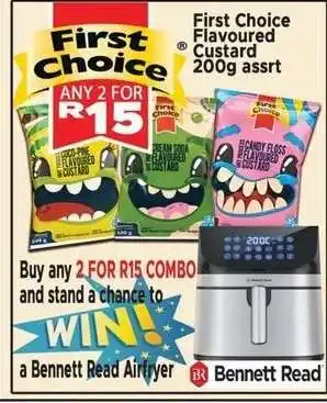 Supa Store First Choice Flavoured Custard offer