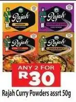 Supa Store Rajah Curry powders assrt 50g offer