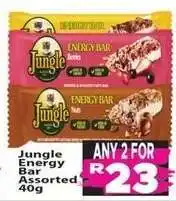 Supa Store Jungle Energy Bar Assorted 40g offer