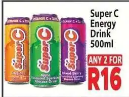 Supa Store Super C Energy Drink 500ml offer