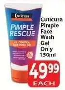 Supa Store Cuticura Pimple Face Wash Gel offer