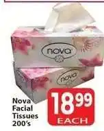 Supa Store Nova Facial Tissues 200's offer