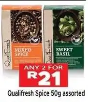Supa Store Qualifresh Spice 50g assorted offer