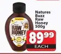 Supa Store Natures Buzz Raw Honey 500g offer