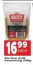 Supa Store Six Gun Grill Seasoning 200g offer