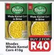 Supa Store Rhodes Whole Kernel Corn 410g offer