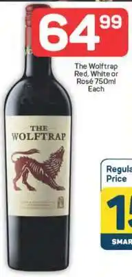 Pick n Pay The Wolftrap Red, White or Rosé 750ml offer