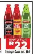 Supa Store Kensington Sauce asst offer