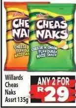 Supa Store Willards Cheas Naks offer