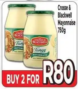 Supa Store Crosse & Blackwell Mayonnaise 750g offer