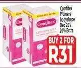 Supa Store Comfitex P.Liners bodyshape Deo 20's offer