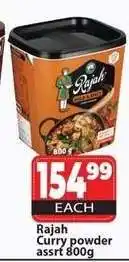 Supa Store Rajah Curry powder asrt 800g offer