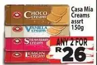 Supa Store Casa Mia Creams assrt 150g offer