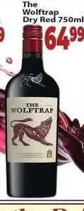 Supa Store THE WOLFTRAP DRY RED 750ml offer