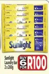 Supa Store Sunlight Laundry bar 2 x 200g offer